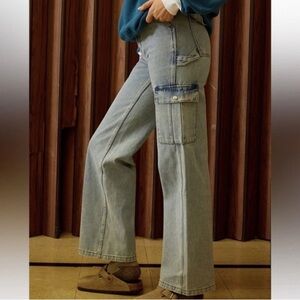 Playboy By Pacsun Jeans Womens 22(xxs) Blue Boyfriend High Rise Distressed